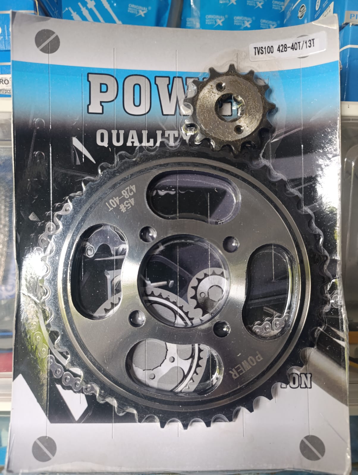 Tvs Plato piñon TVS 100